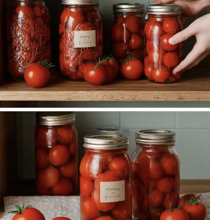 Fresh Tomatoes for 2 Years, Without Vinegar: