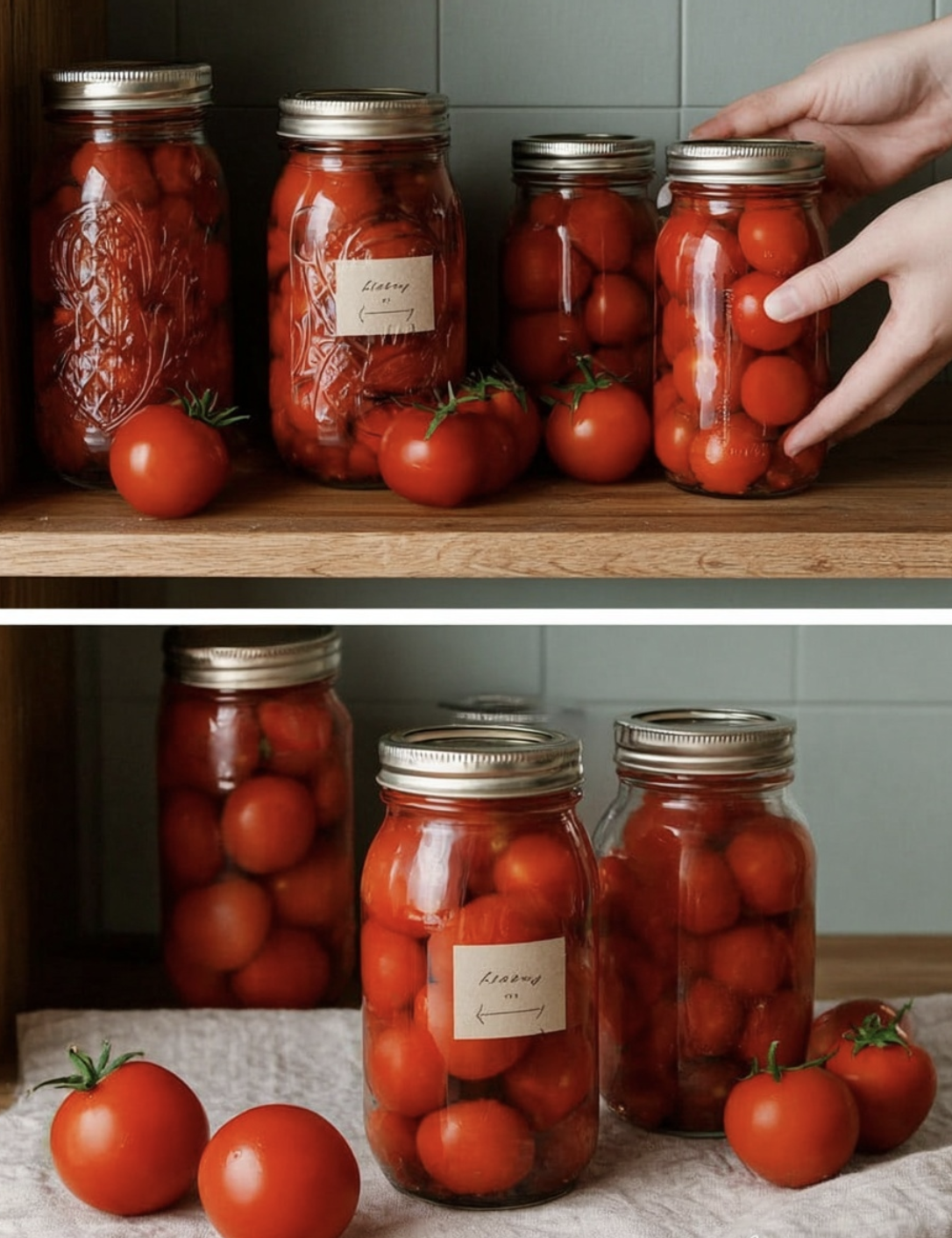 Fresh Tomatoes for 2 Years, Without Vinegar:
