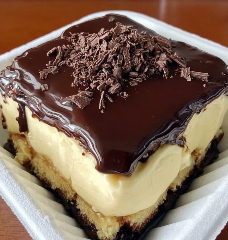 No bake Chocolate Eclair Cake