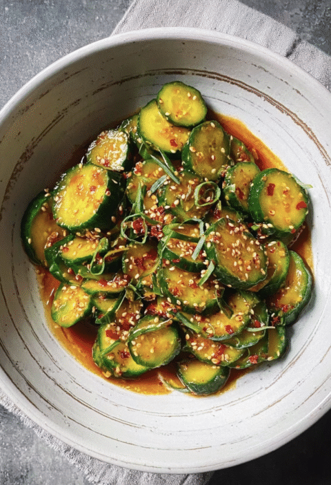 Easy Asian Cucumber Salad