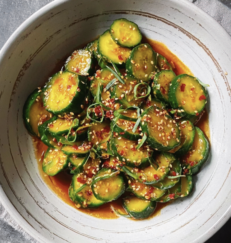 Easy Asian Cucumber Salad