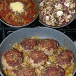 Meat Lovers Pizza Casserole