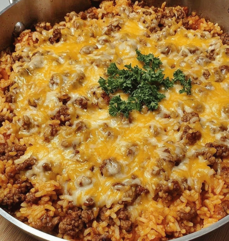 ONE POT MEXICAN RICE CASSEROLE