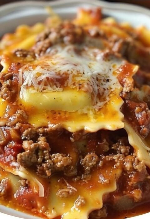 Crockpot  Ravioli  Lasagna