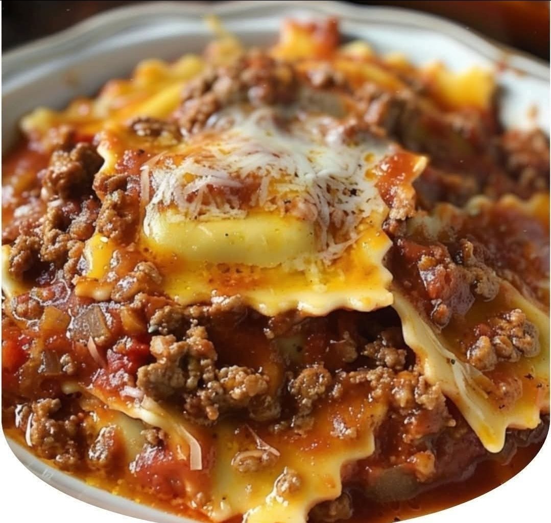 Crockpot  Ravioli  Lasagna