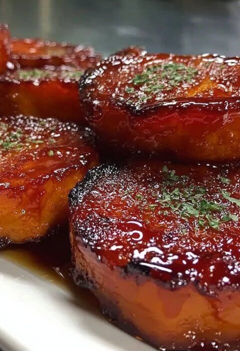 Candied Sweet Potato Rounds