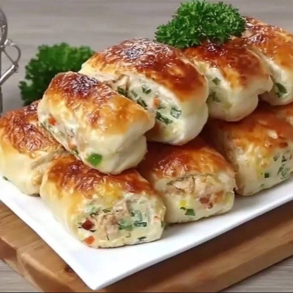 Chicken potato rolls