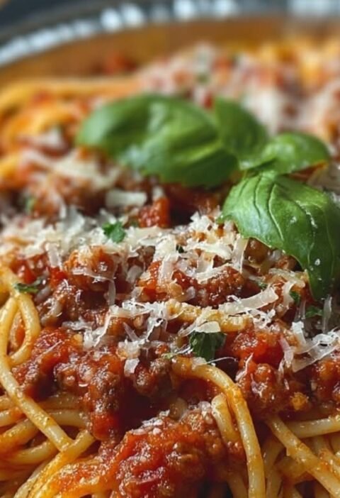 Old Fashioned Spaghetti Recipe
