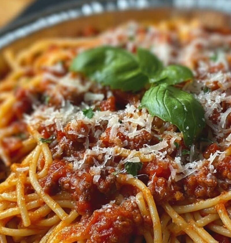 Old Fashioned Spaghetti Recipe