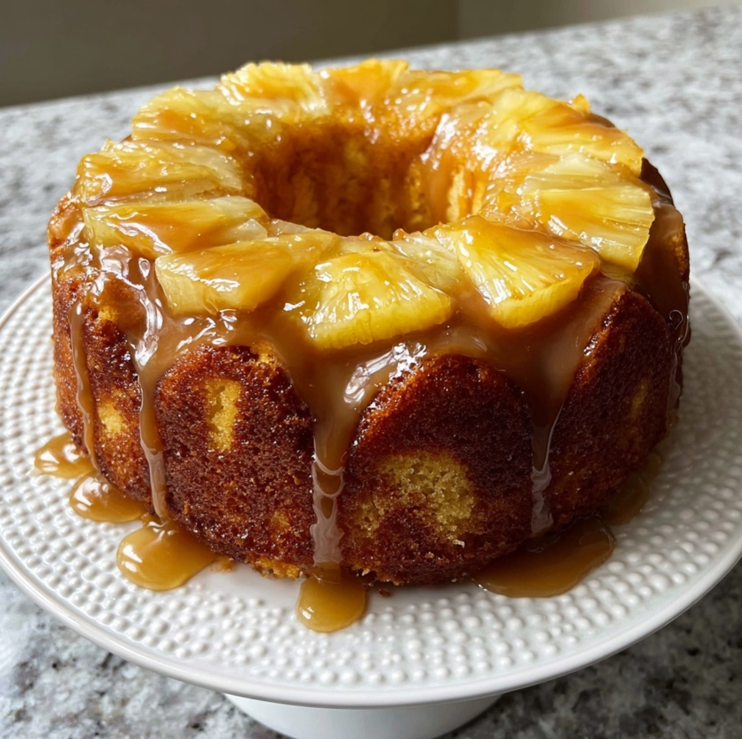 Pineapple Pound Cake