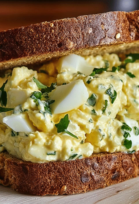Classic Egg Salad Sandwich Recipe