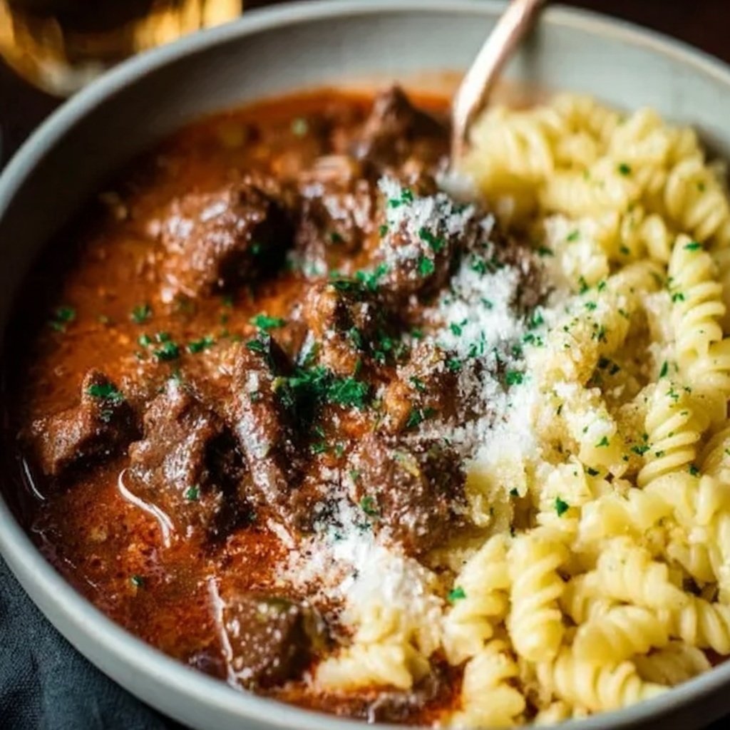 German Goulash Recipes: Authentic Rahmgulasch (Creamy Goulash)