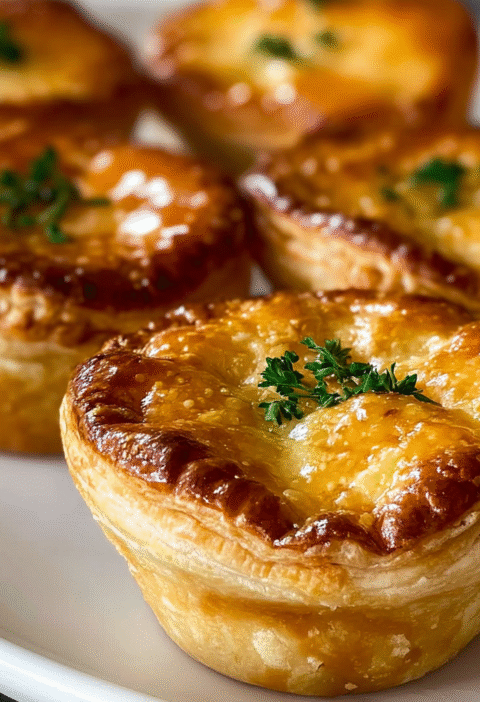 mini chicken pot pies