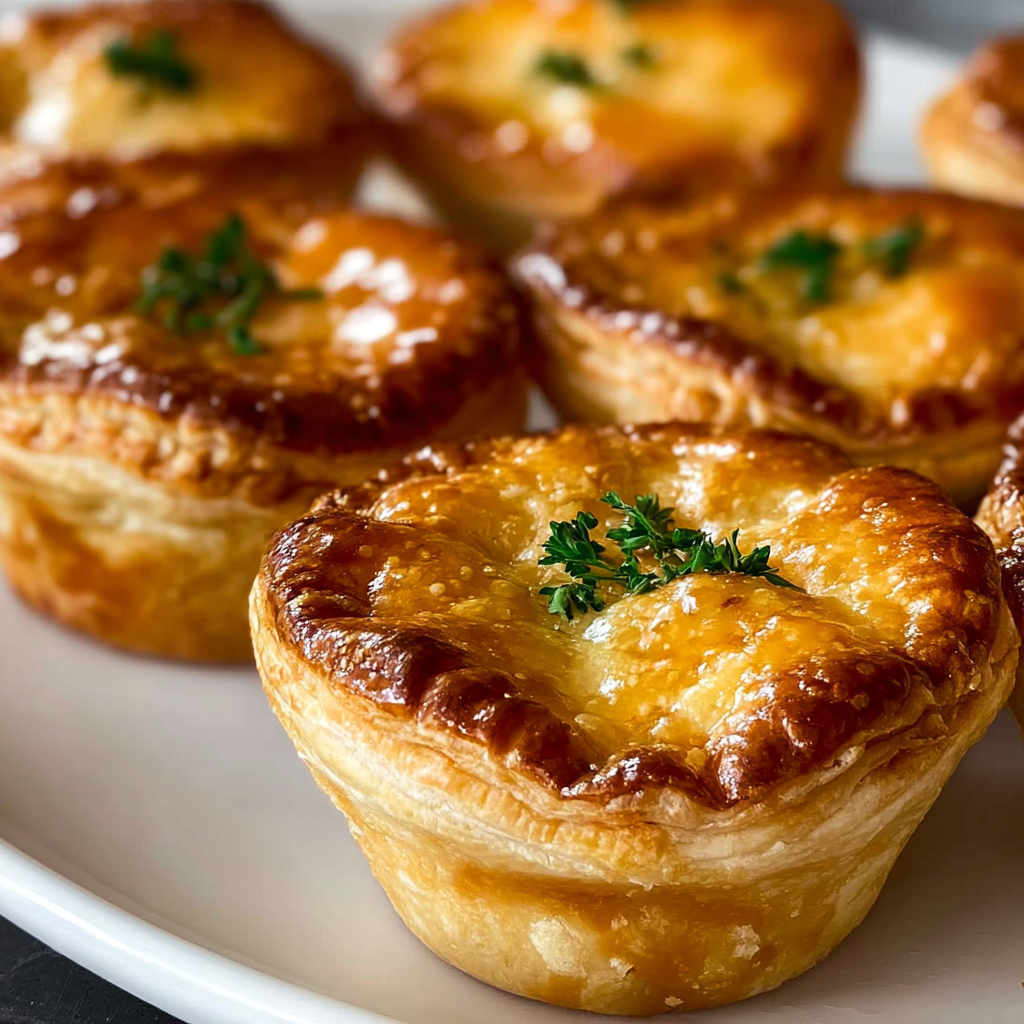 mini chicken pot pies