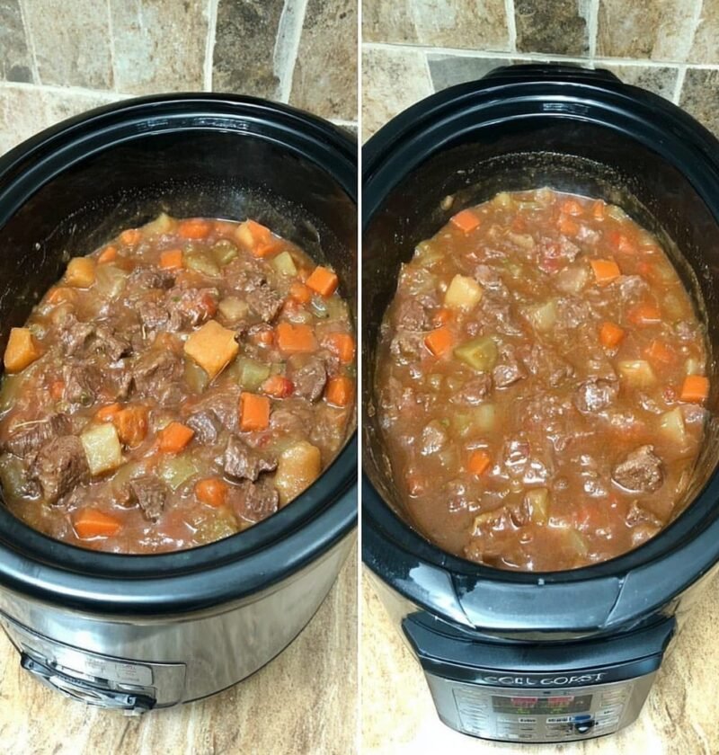 Beef Stew Slow Cooker Recipe