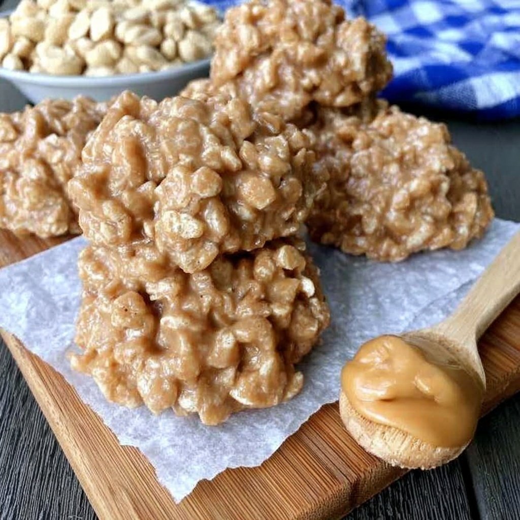 Vintage Peanut Butter No Bake Cookies