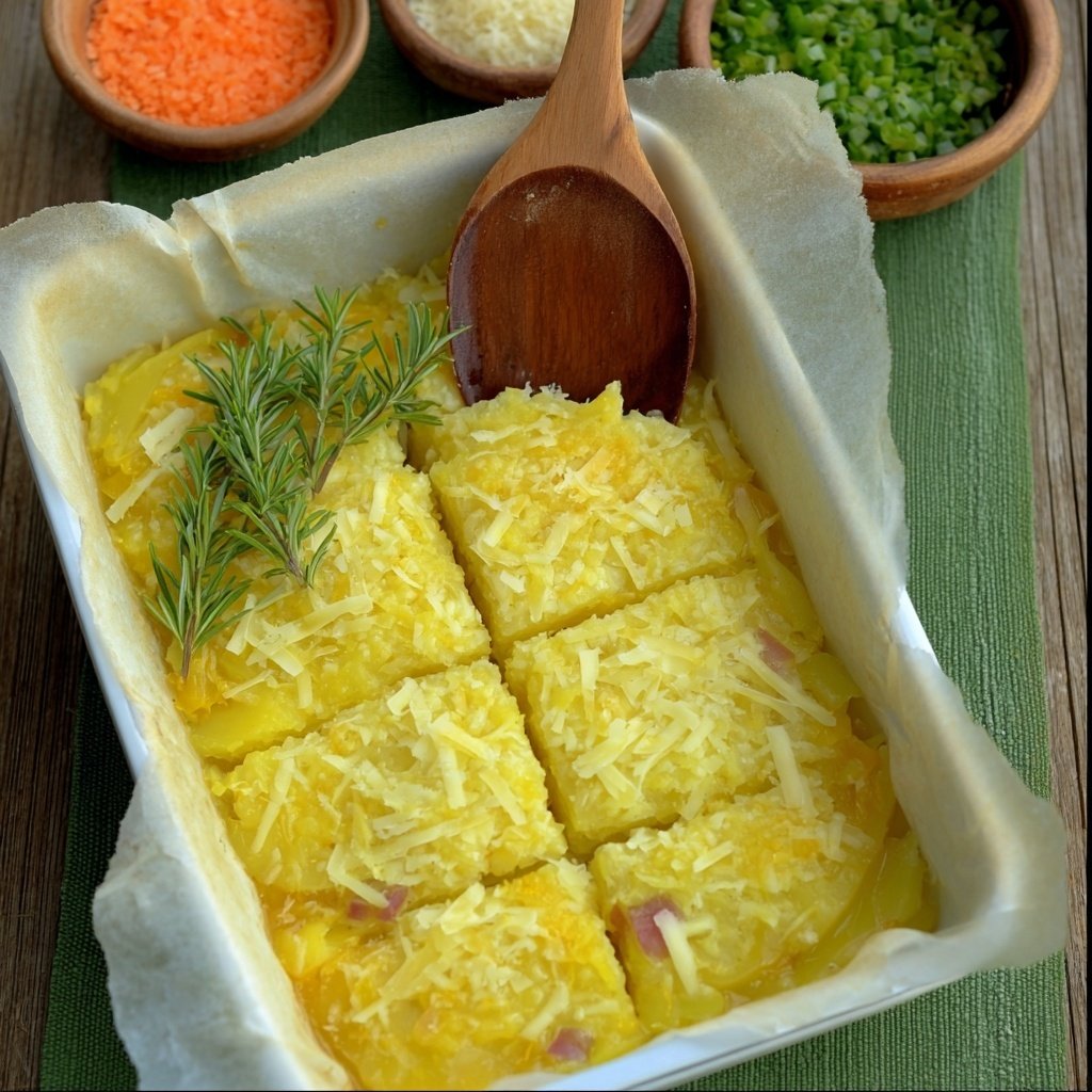 Rustic Golden Potato Bake