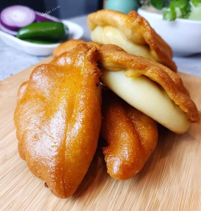 Fried Chicken Buns With Cheese Recipe