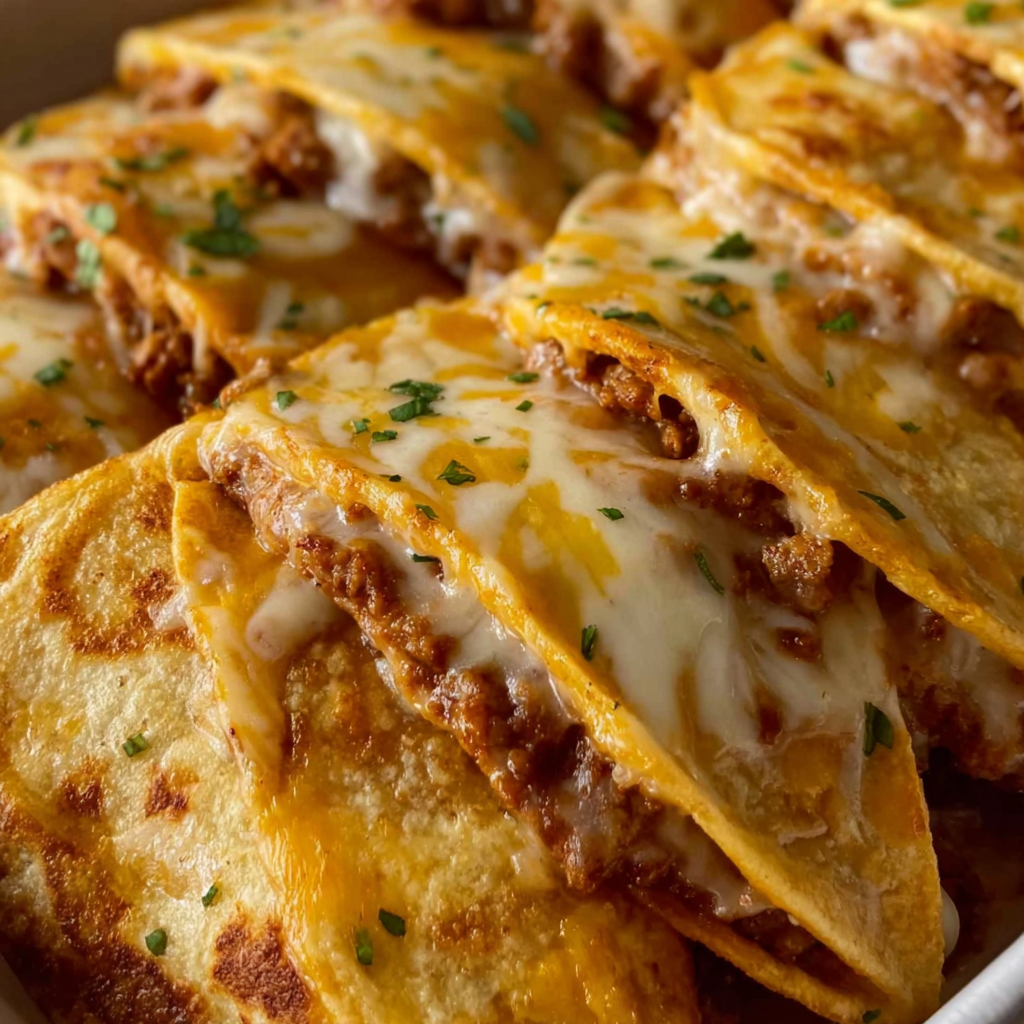 cheesy chicken enchilada crepes