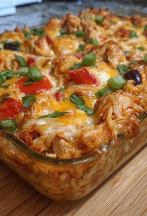 Fajita Chicken Casserole