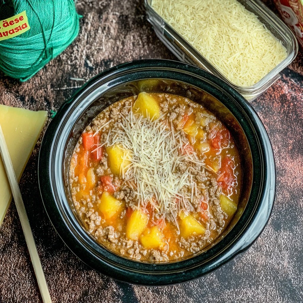 Slow Cooker Amish Harvest Casserol e