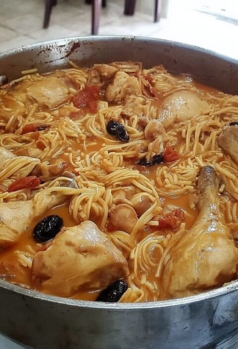 Fideo Con Pollo