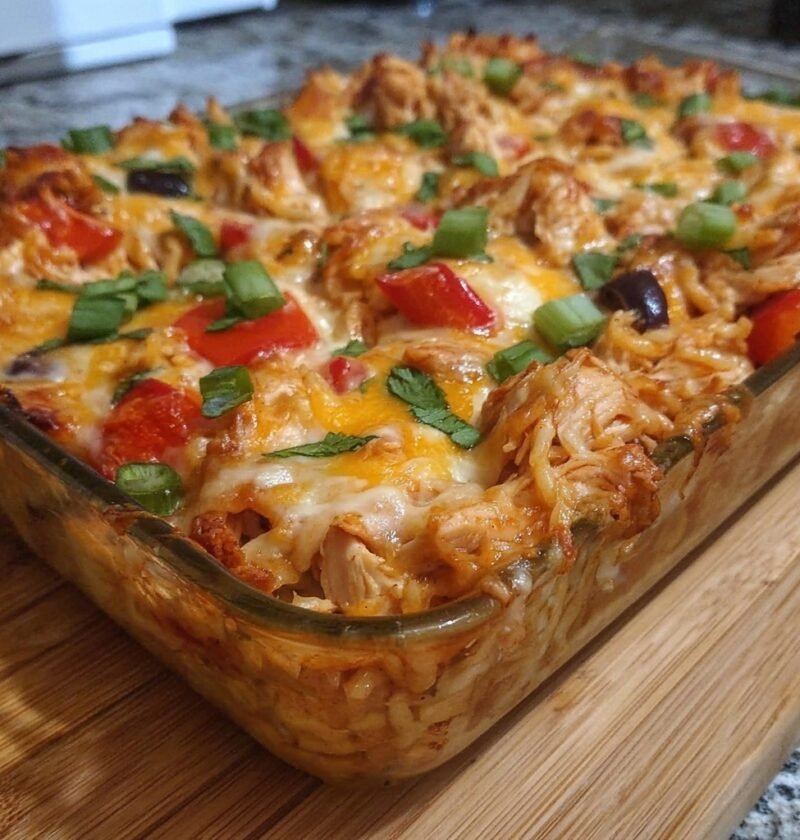 Fajita Chicken Casserole