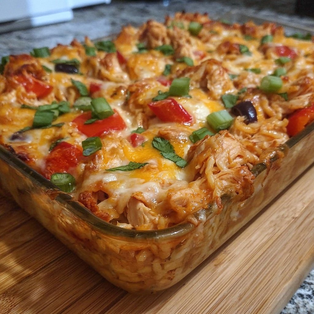 Fajita Chicken Casserole