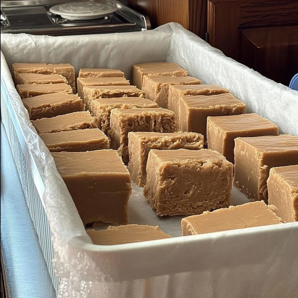 3 double batches of peanut butter fudge.