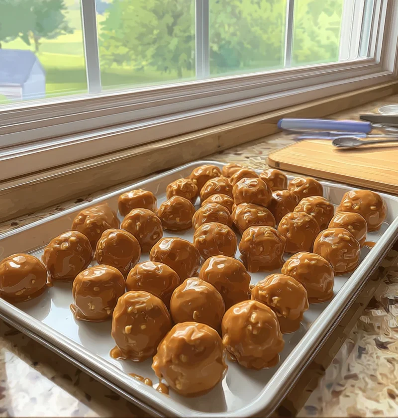 Best Recipe For Grandma's Peanut Butter Balls Homemade Peanut Butter Balls Like Grandma's Where To Buy Grandma's Peanut Bu...