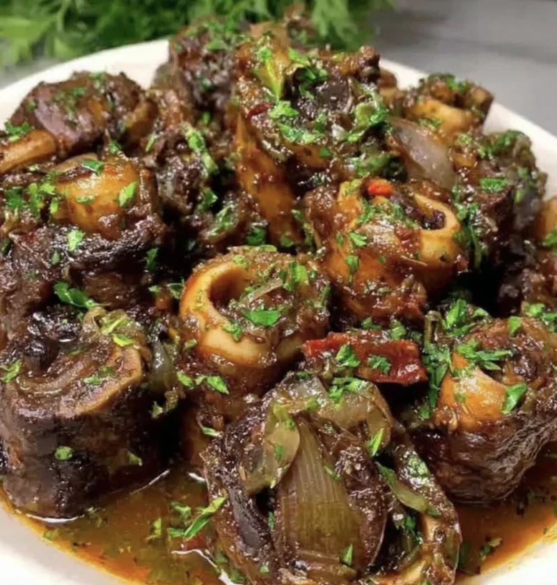 Easy Braised Oxtail Recipe Slow Cooker Best Wine For Braised Oxtail Homemade Braised Oxtail Caribbean Style How To Cook Br...