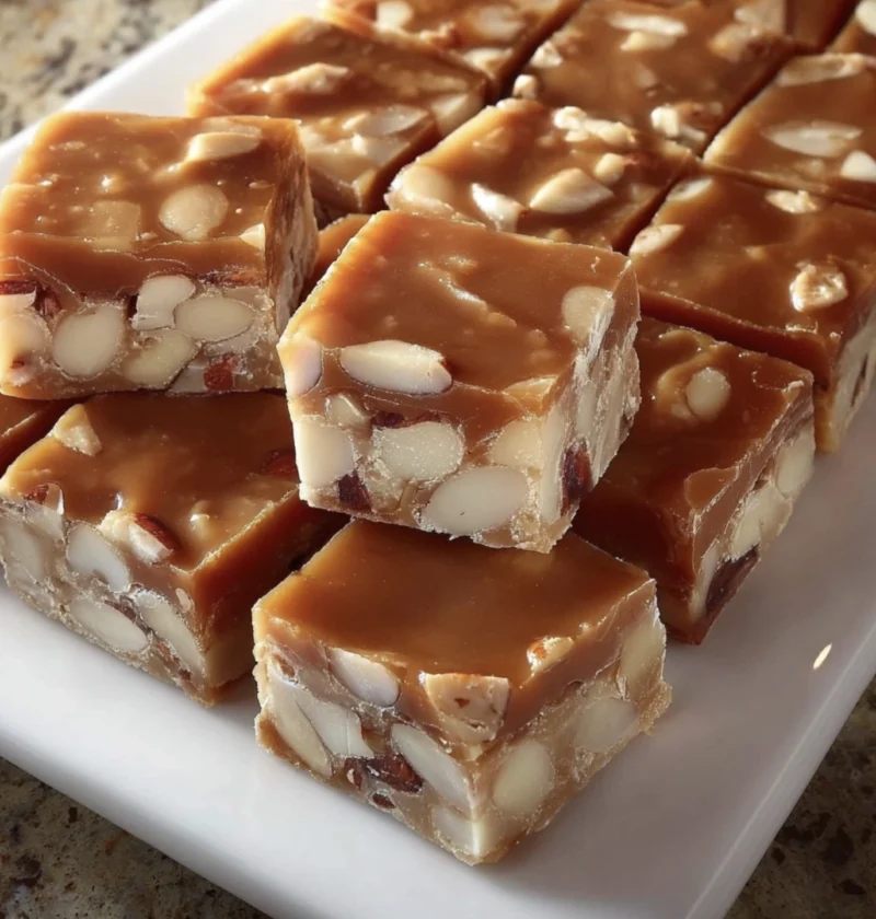 Easy Caramel Nut Fudge Bars Recipe Homemade Caramel Nut Fudge Bars Gluten-free Caramel Nut Fudge Bars Best Caramel Nut Fud...