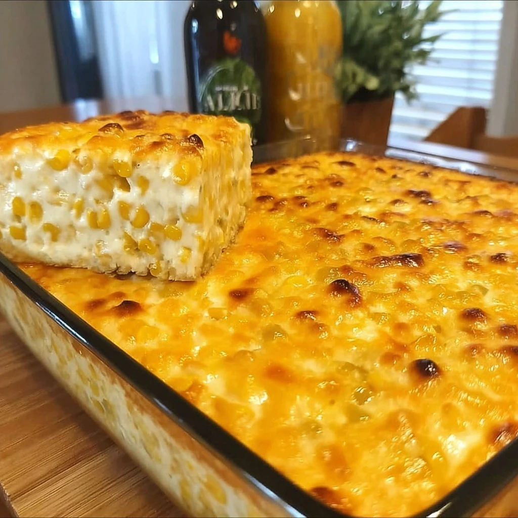 Cream Cheese Corn Casserole