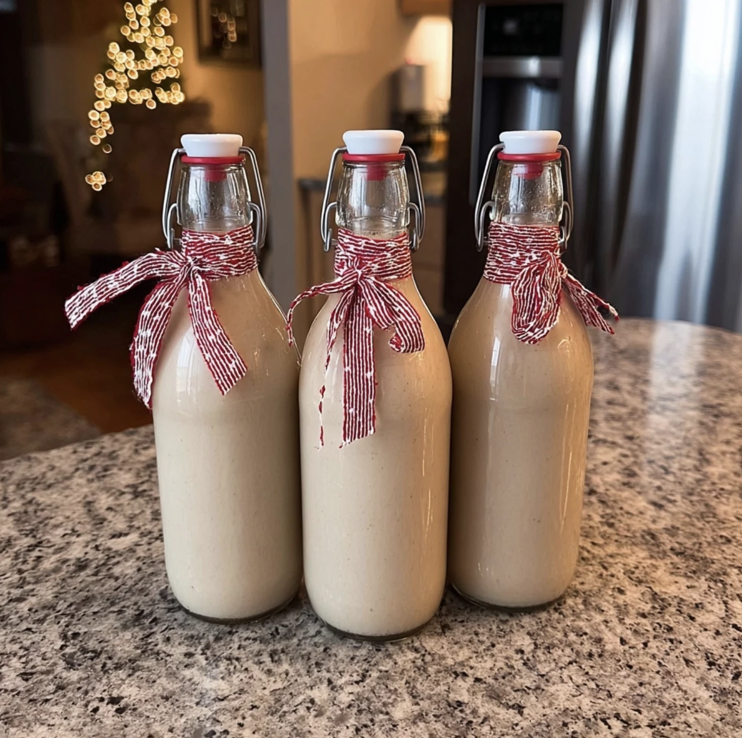 homemade creamy irish cream liqueur