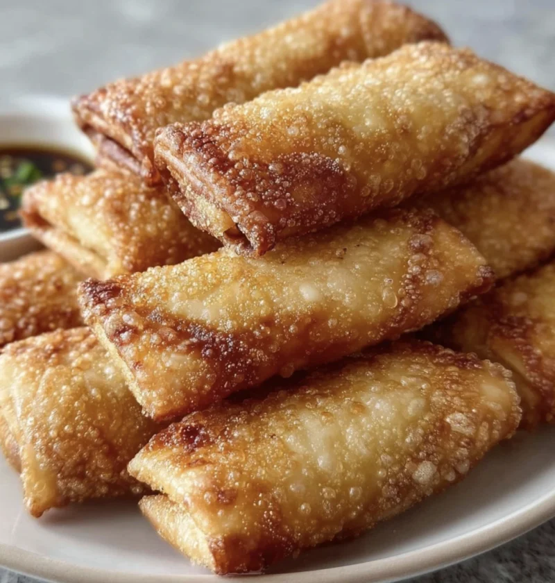 Homemade Crispy Ham And Cheese Egg Rolls Recipe Best Cheese For Ham Egg Rolls Crispy Ham Egg Roll Dipping Sauce Ideas How ...