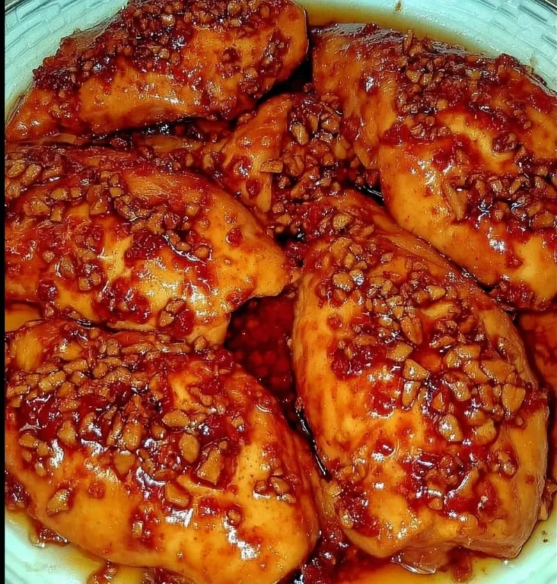 Honey Garlic Glazed Chicken