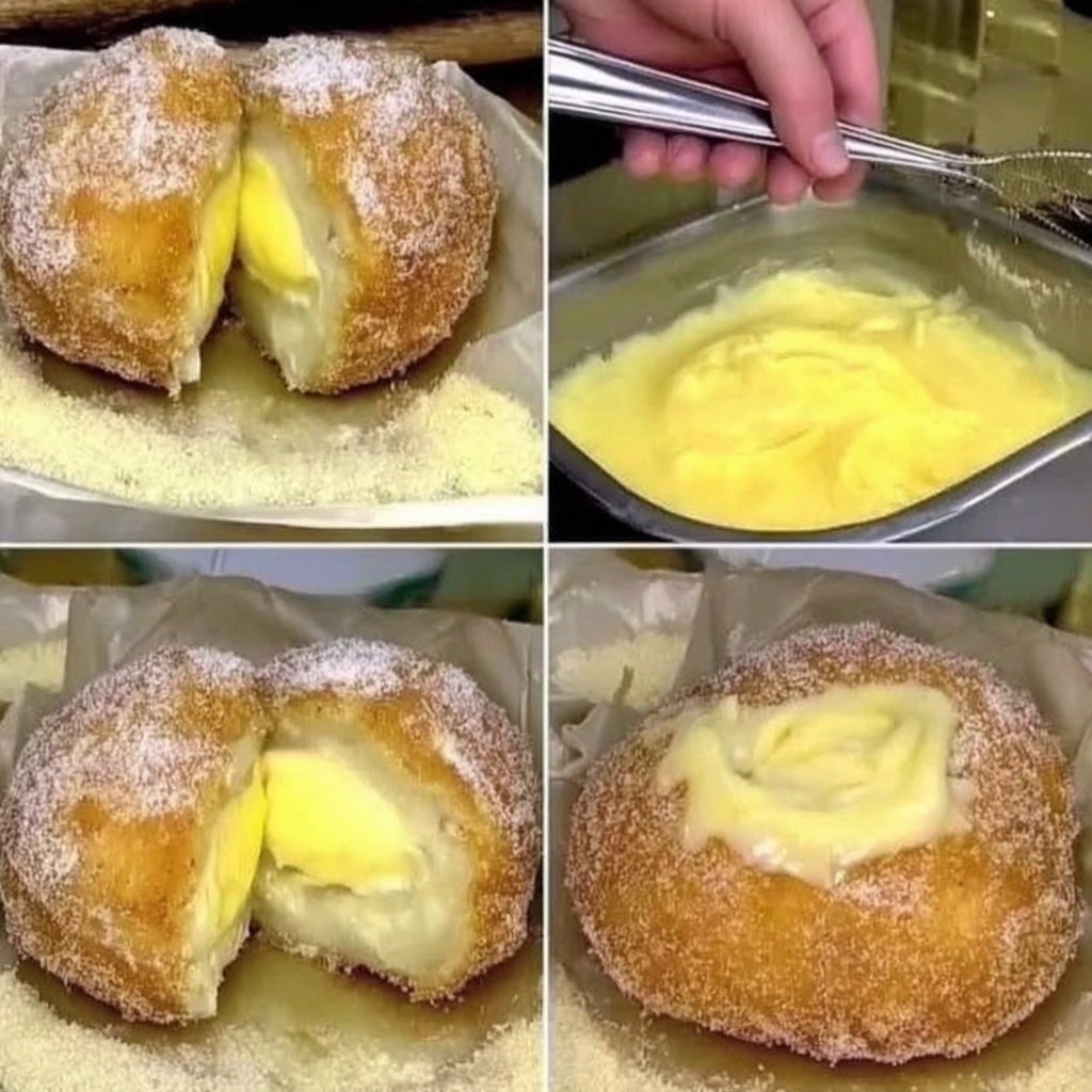 Creamy fried bombs