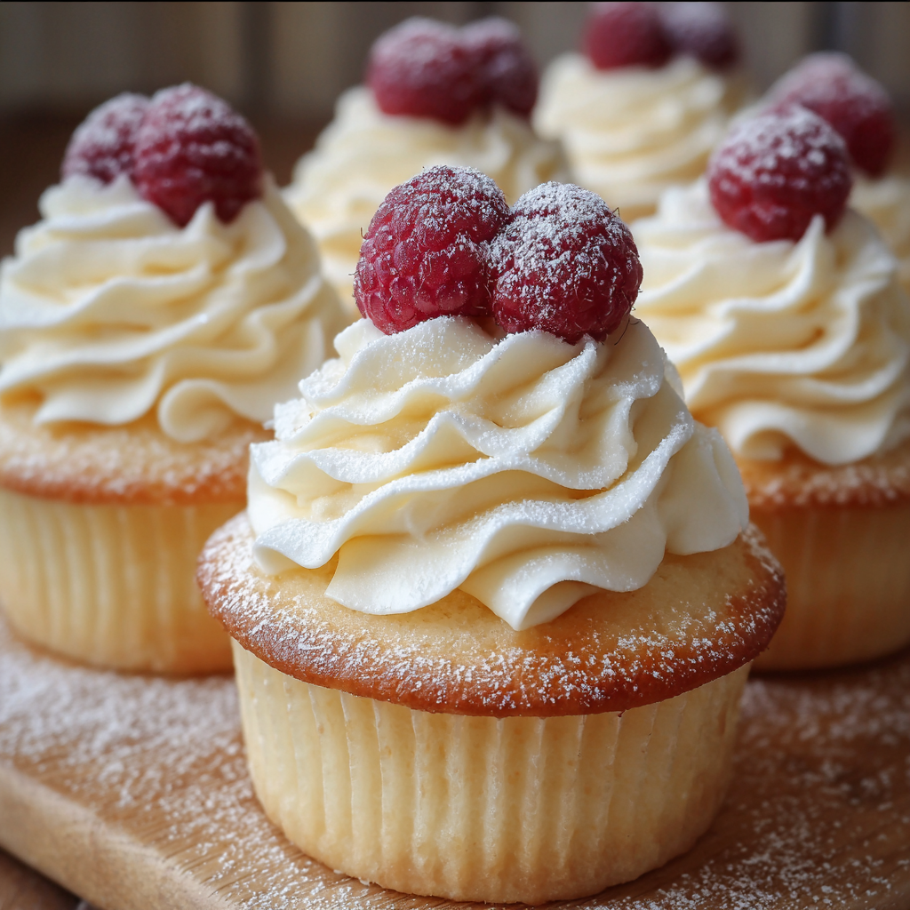 Fluffy Japanese Cotton Cheesecake Cupcakes
