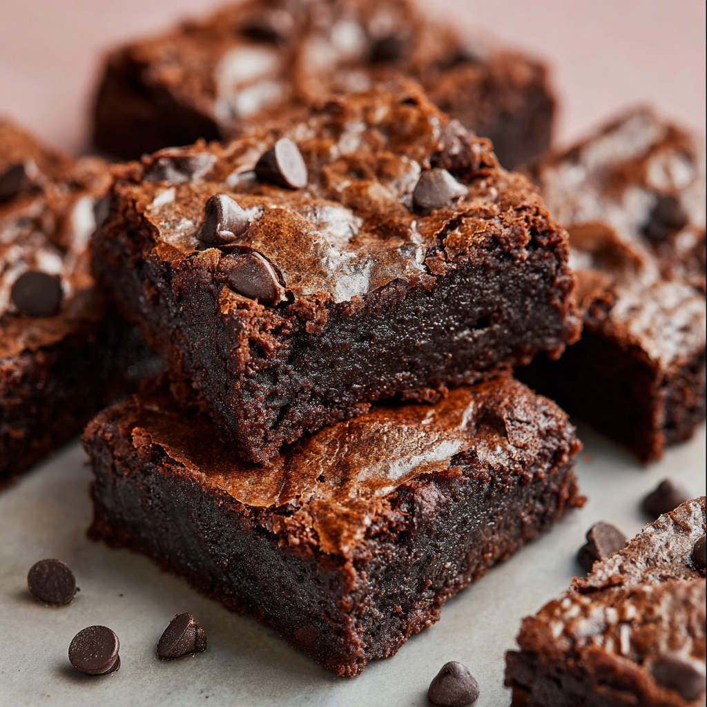 Skinny Double Chocolate Brownies