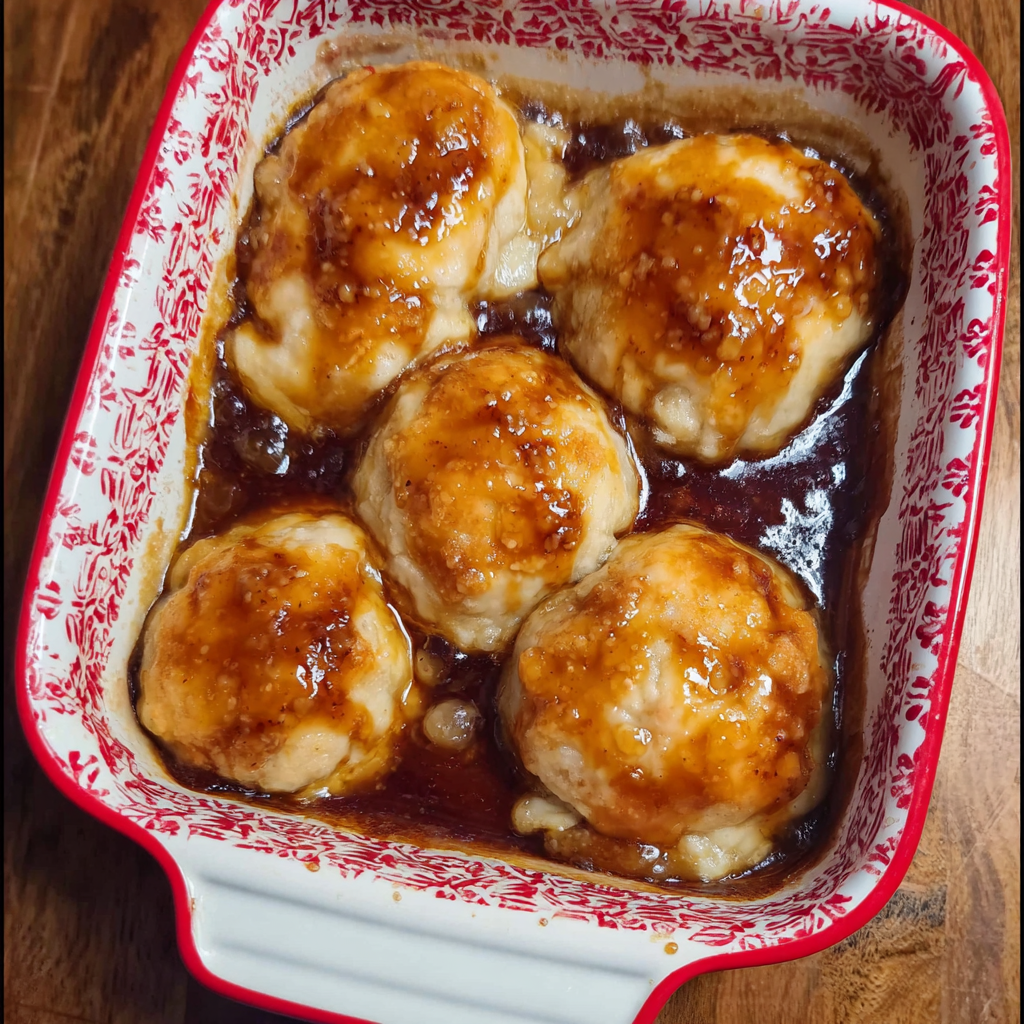 Master Caramel Dumplings Golden Syrup in 3 Simple Steps