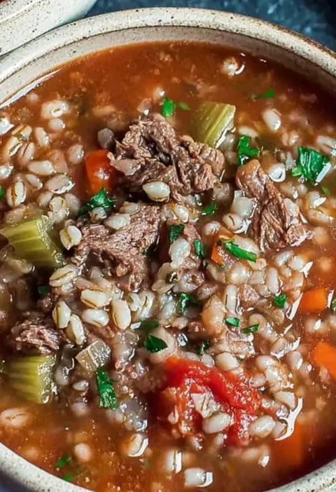 Beef Barley Soup