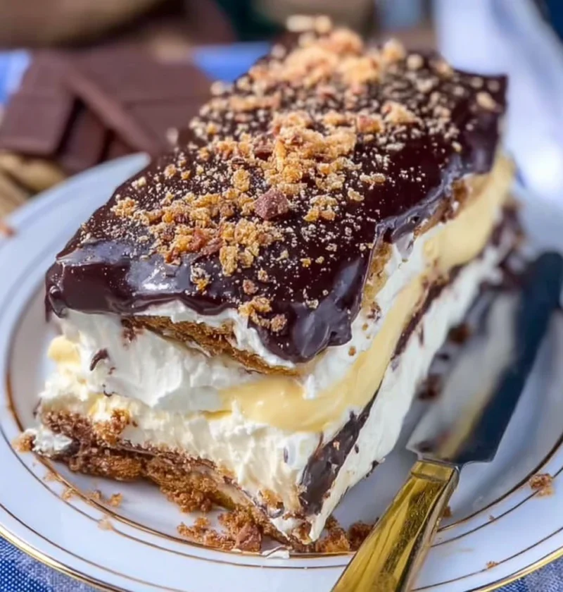 Best Chocolate Eclair Cake Recipe Easy Chocolate Eclair Cake Tutorial No-bake Chocolate Eclair Cake Ideas Gluten-free Choc...