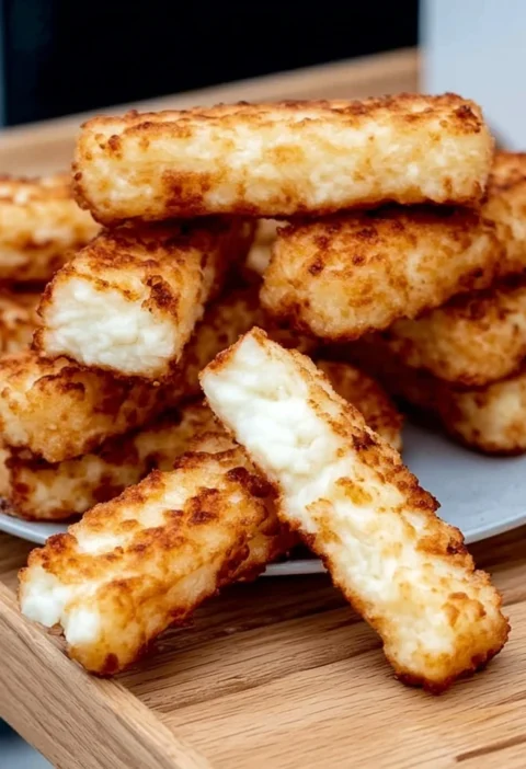 Crispy Fried Cheese Sticks Homemade Mozzarella Stick