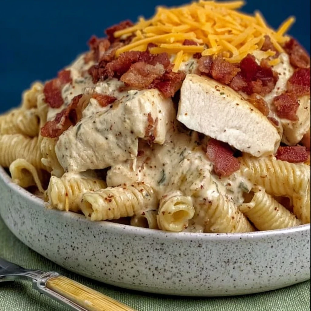 chicken bacon ranch pasta