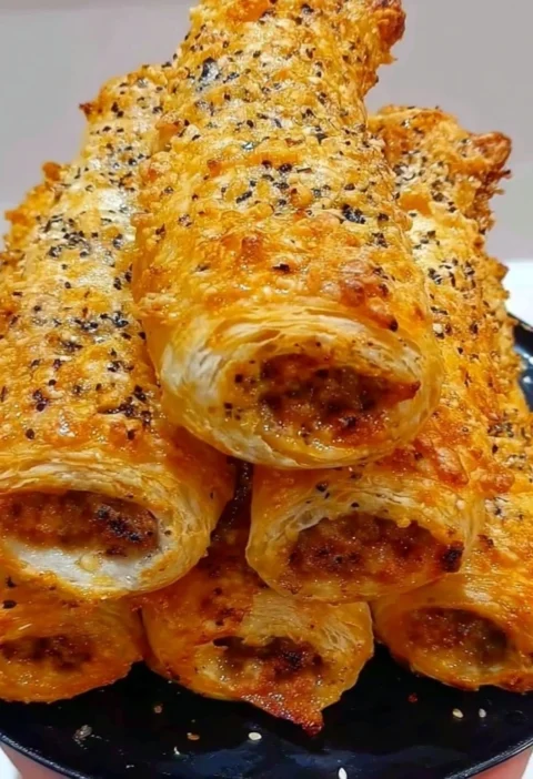 Sausage Puff Pastry Rolls Recipe Best Sausage For Puff Pastry Rolls Homemade Sausage Puff Pastry Rolls Vegan Sausage Puff ...