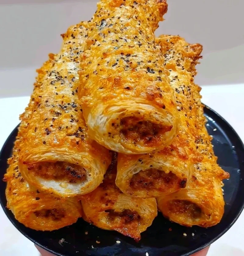 Sausage Puff Pastry Rolls Recipe Best Sausage For Puff Pastry Rolls Homemade Sausage Puff Pastry Rolls Vegan Sausage Puff ...