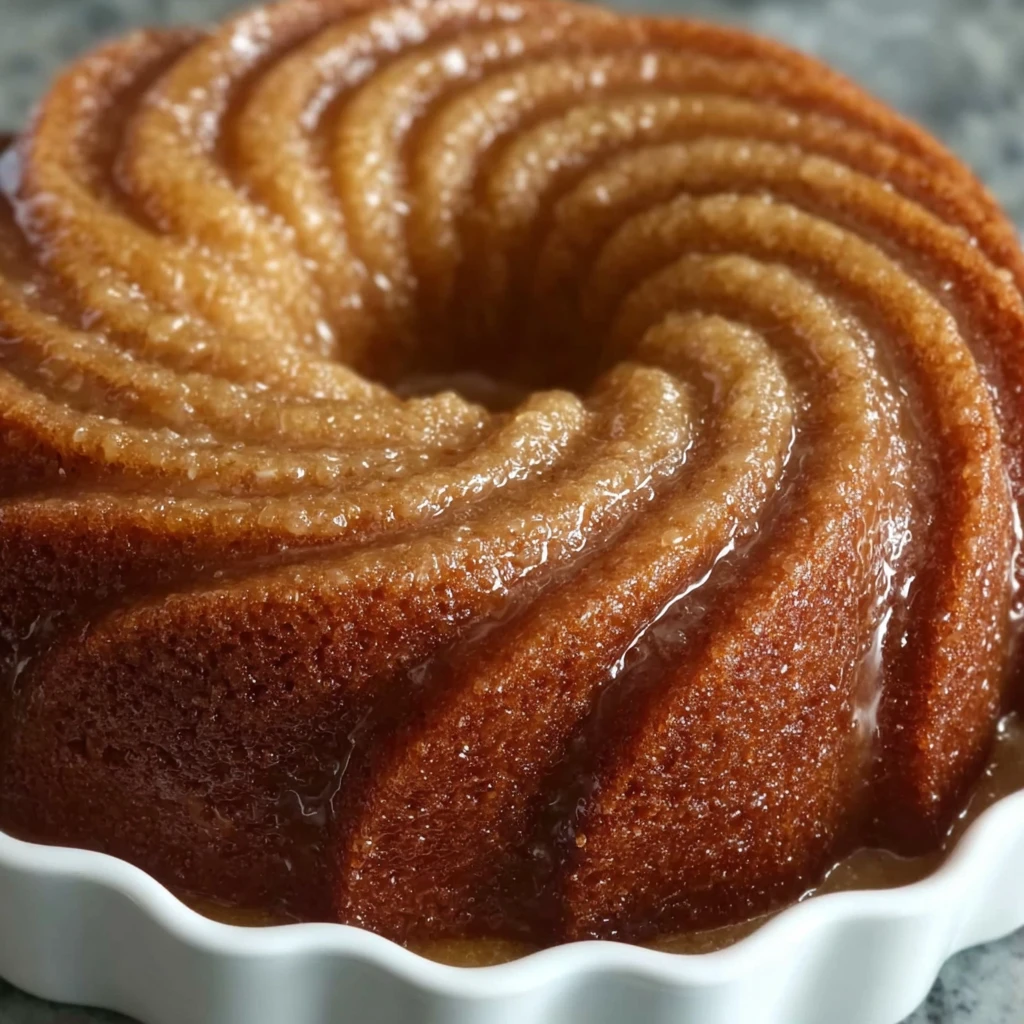 brown sugar glazed bundt cake