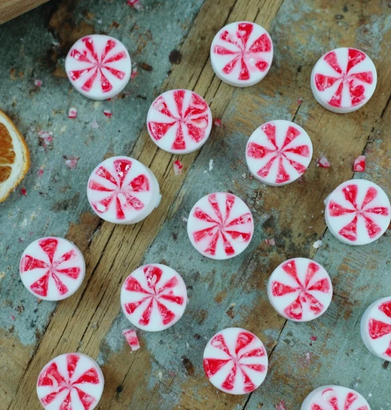 Chewy Christmas Peppermints