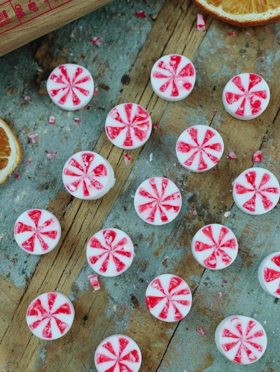 Chewy Christmas Peppermints