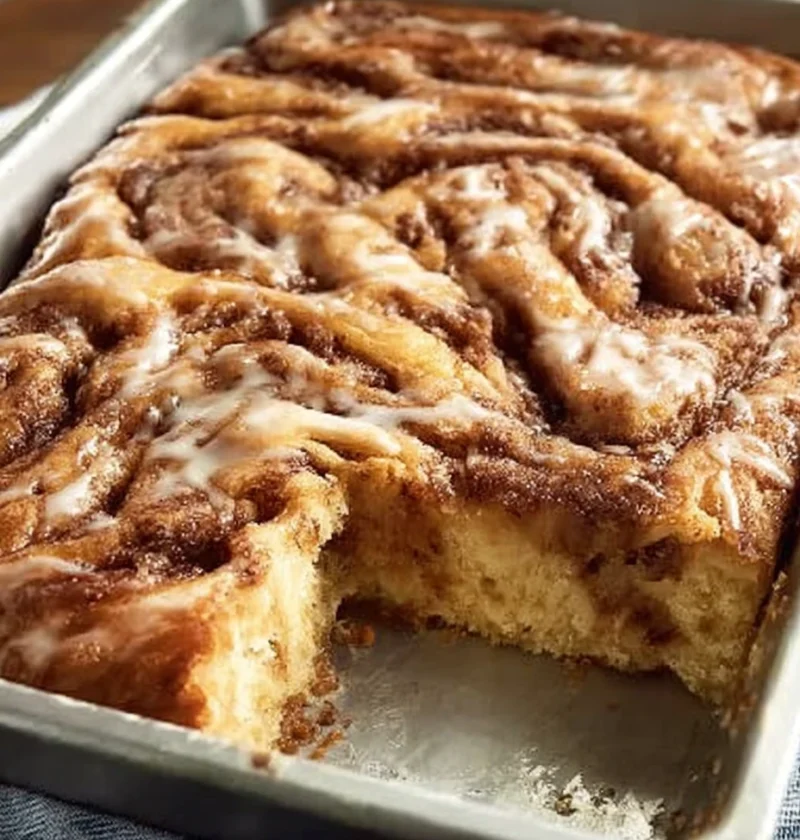 Cinnabon Cinnamon Roll Cake